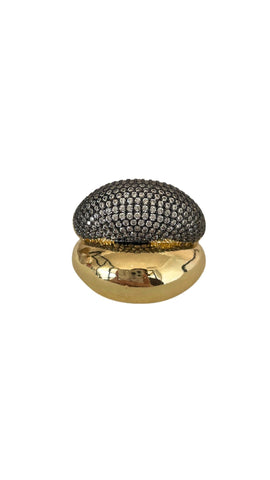 Chunky Pave Ring