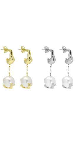 Pearl Statement Earring