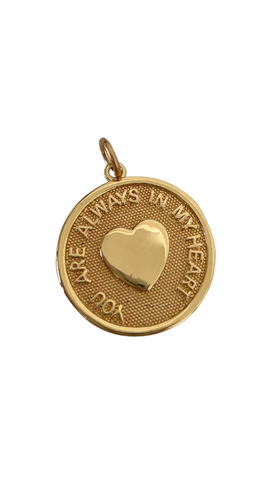 You are Always in my Heart Charm